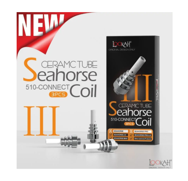 Lookah Seahorse X Wax Vaporizer Kit Dab Rig