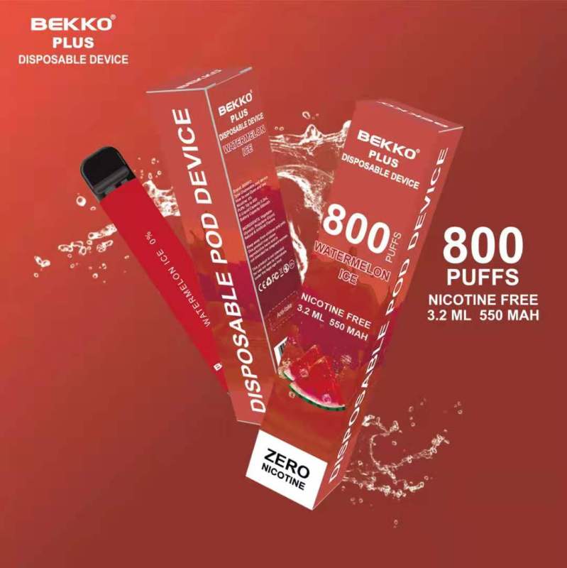 BEKKO ZERO 2% NICOTINE 3.5ml DISPOSABLE DEVICE 600 800 PUFFS