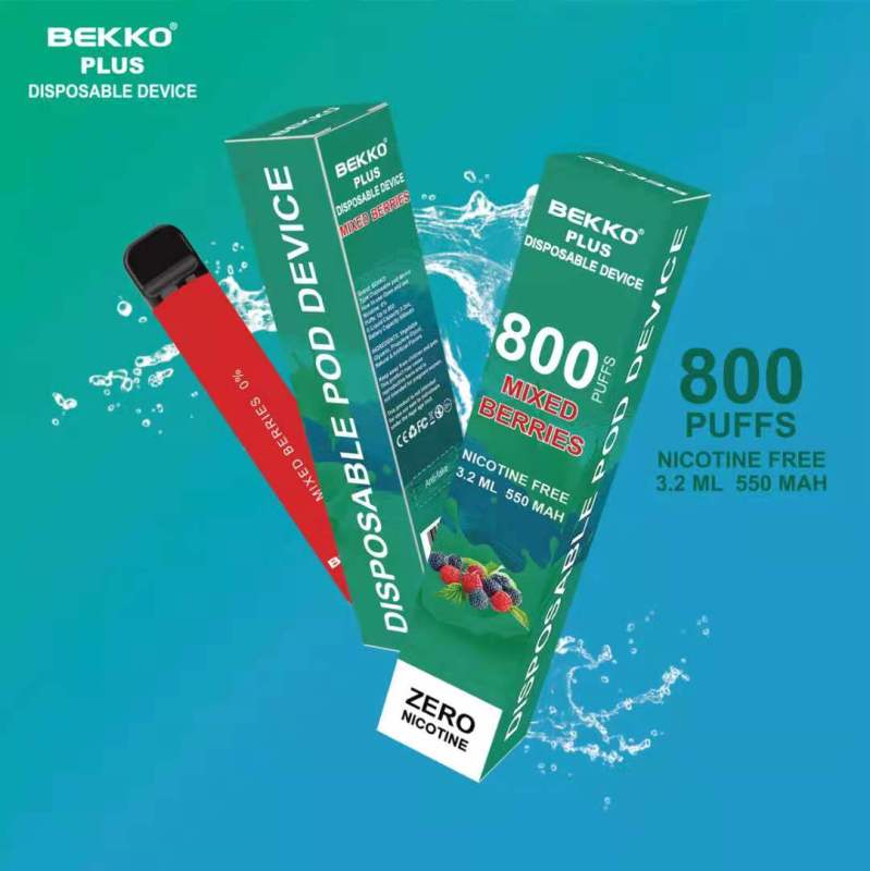 BEKKO ZERO 2% NICOTINE 3.5ml DISPOSABLE DEVICE 600 800 PUFFS