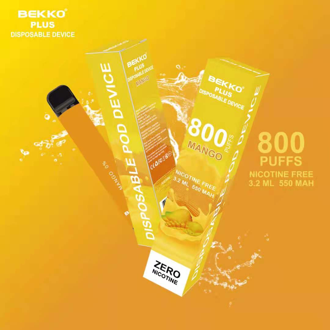 BEKKO ZERO 2% NICOTINE 3.5ml DISPOSABLE DEVICE 600 800 PUFFS