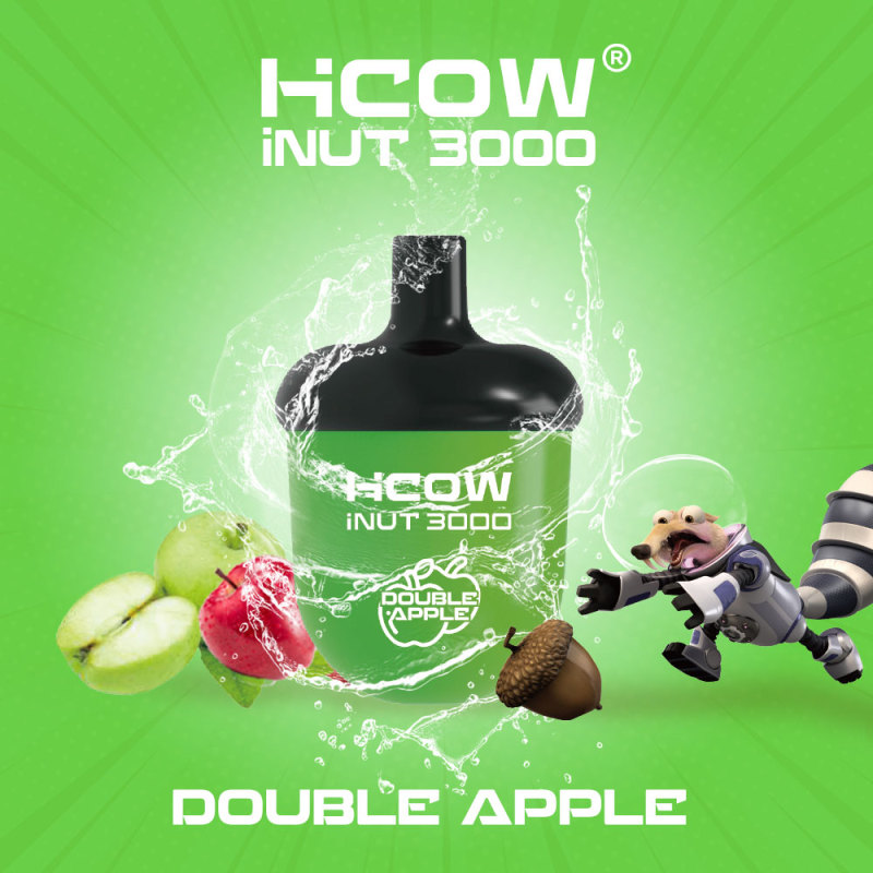 HCOW iNUT 3000 puff Mesh Coil Disposable vape
