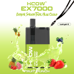 Hcow Ex7000 Puffs Disposable Vape Pen