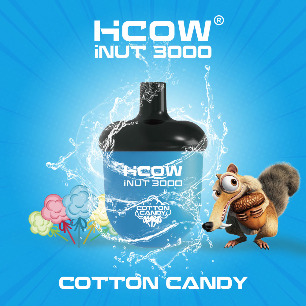 HCOW iNUT 3000 puff Mesh Coil Disposable vape