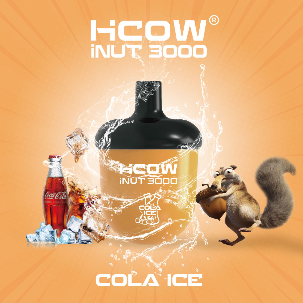 HCOW iNUT 3000 puff Mesh Coil Disposable vape