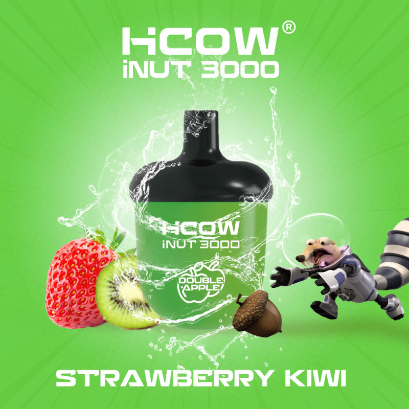 HCOW iNUT 3000 puff Mesh Coil Disposable vape