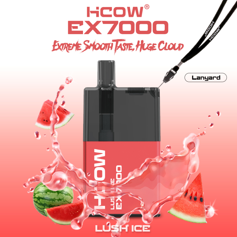 Hcow Ex7000 Puffs Disposable Vape Pen