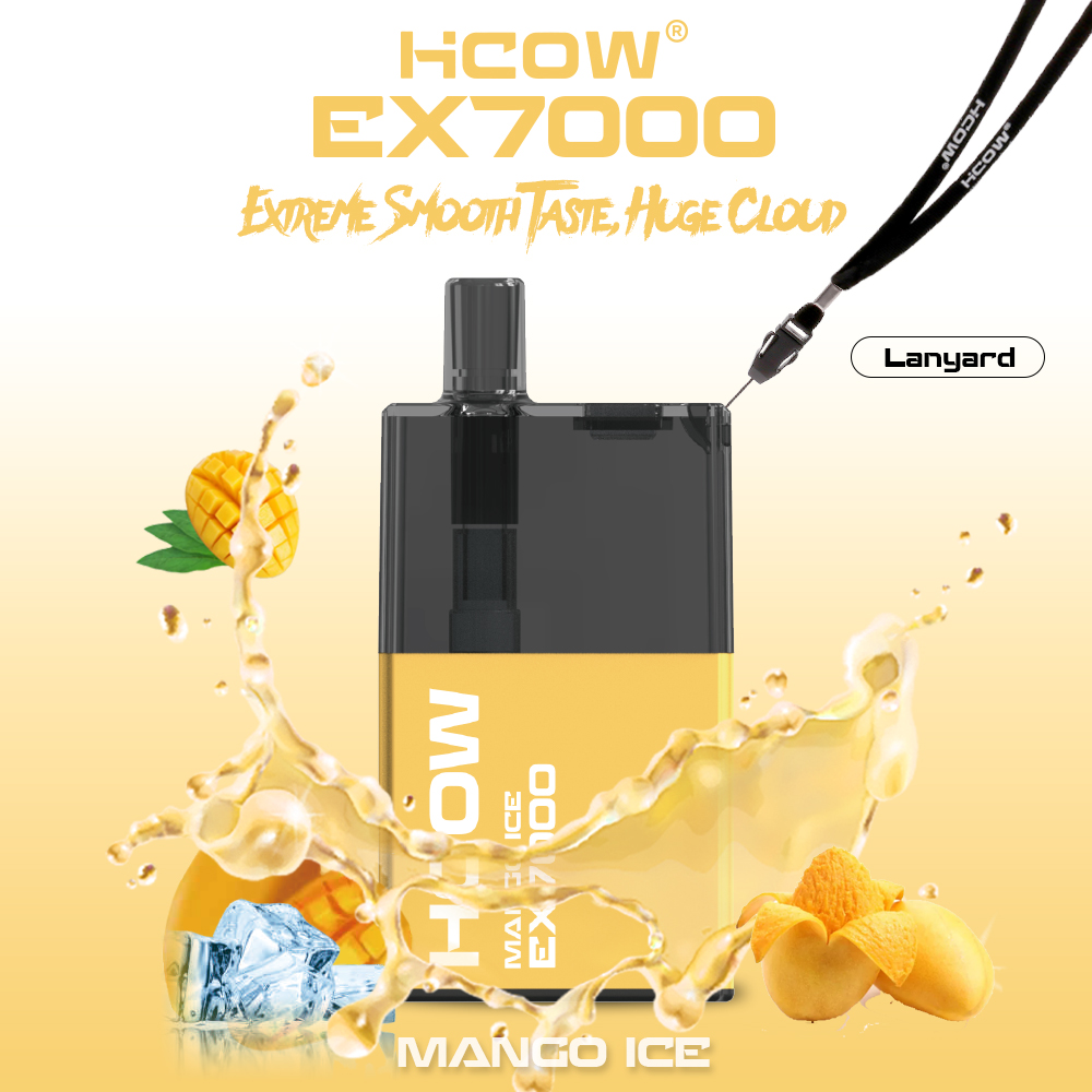 Hcow Ex7000 Puffs Disposable Vape Pen