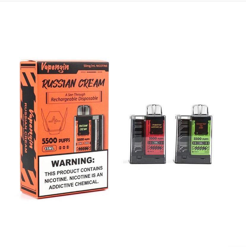 Vapengin 5500 puff disposable vape pod wholesale