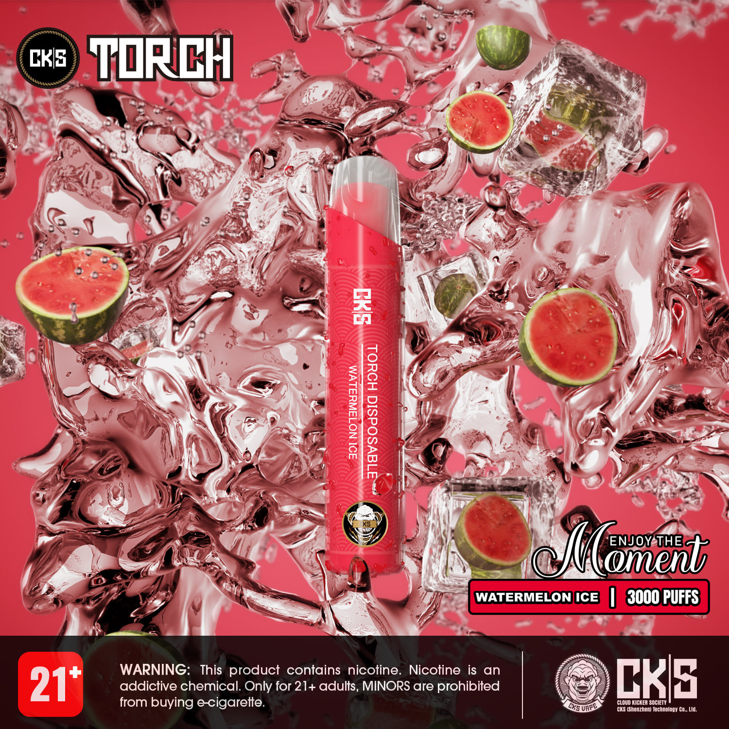 CKS Torch Disposable vape Kit 3000 Puffs 5.5ml