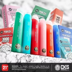 CKS Torch Disposable vape Kit 3000 Puffs 5.5ml