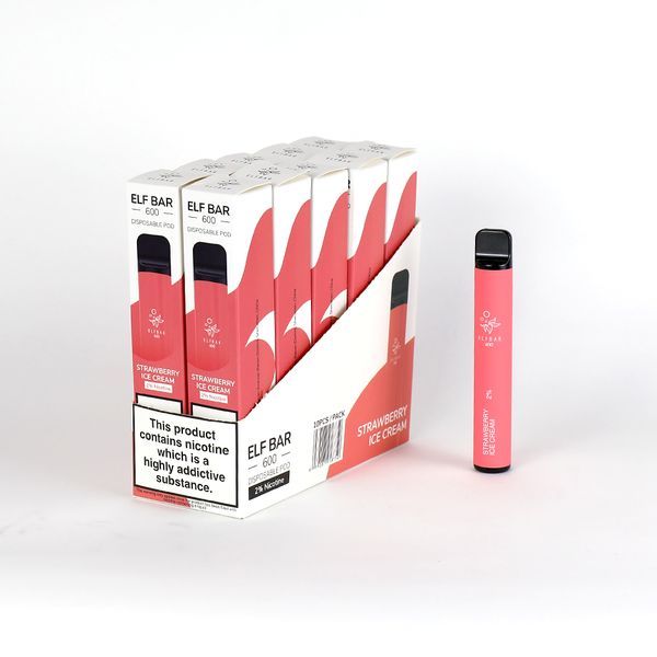 ELF BAR 600 puff Disposable Vape Pen Pod for OEM ODM