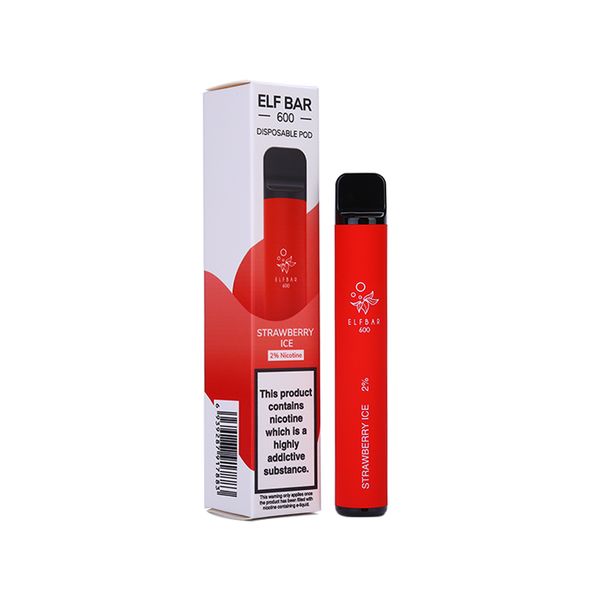 ELF BAR 600 puff Disposable Vape Pen Pod for OEM ODM