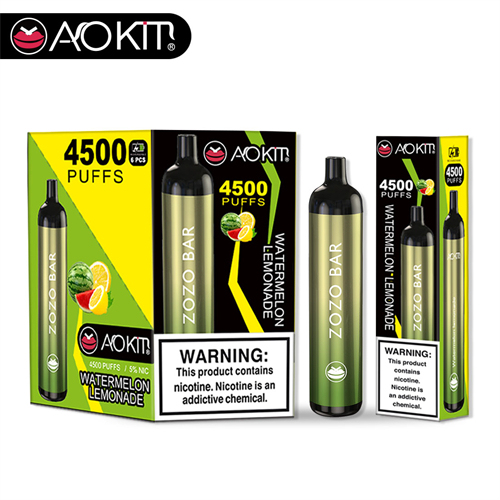 Aokit ZOZO Bar 4500 Puffs Disposable Vape Wholesale