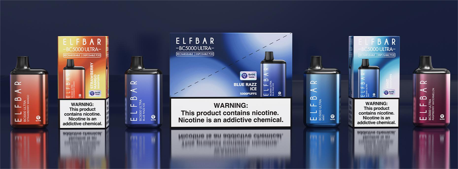 Elf Bar BC5000 Ultra 5000 Puff Disposable Vape