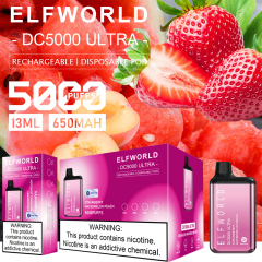 Elfworld DC5000 Ultra 5000 Puffs disposable vape