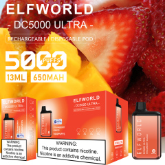 Elfworld DC5000 Ultra 5000 Puffs disposable vape