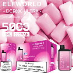 Elfworld DC5000 Ultra 5000 Puffs disposable vape
