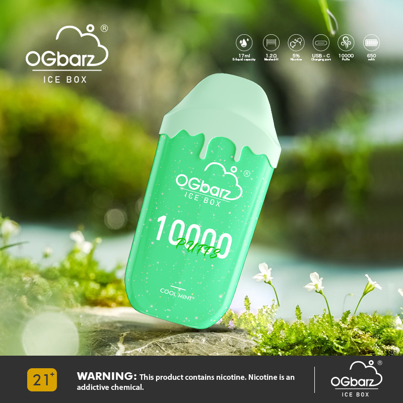 OGbarz Ice Box 10000 PUFFS Disposable Vape