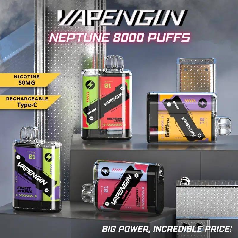 Vapengin Neptune 8000 Puff Disposable vape