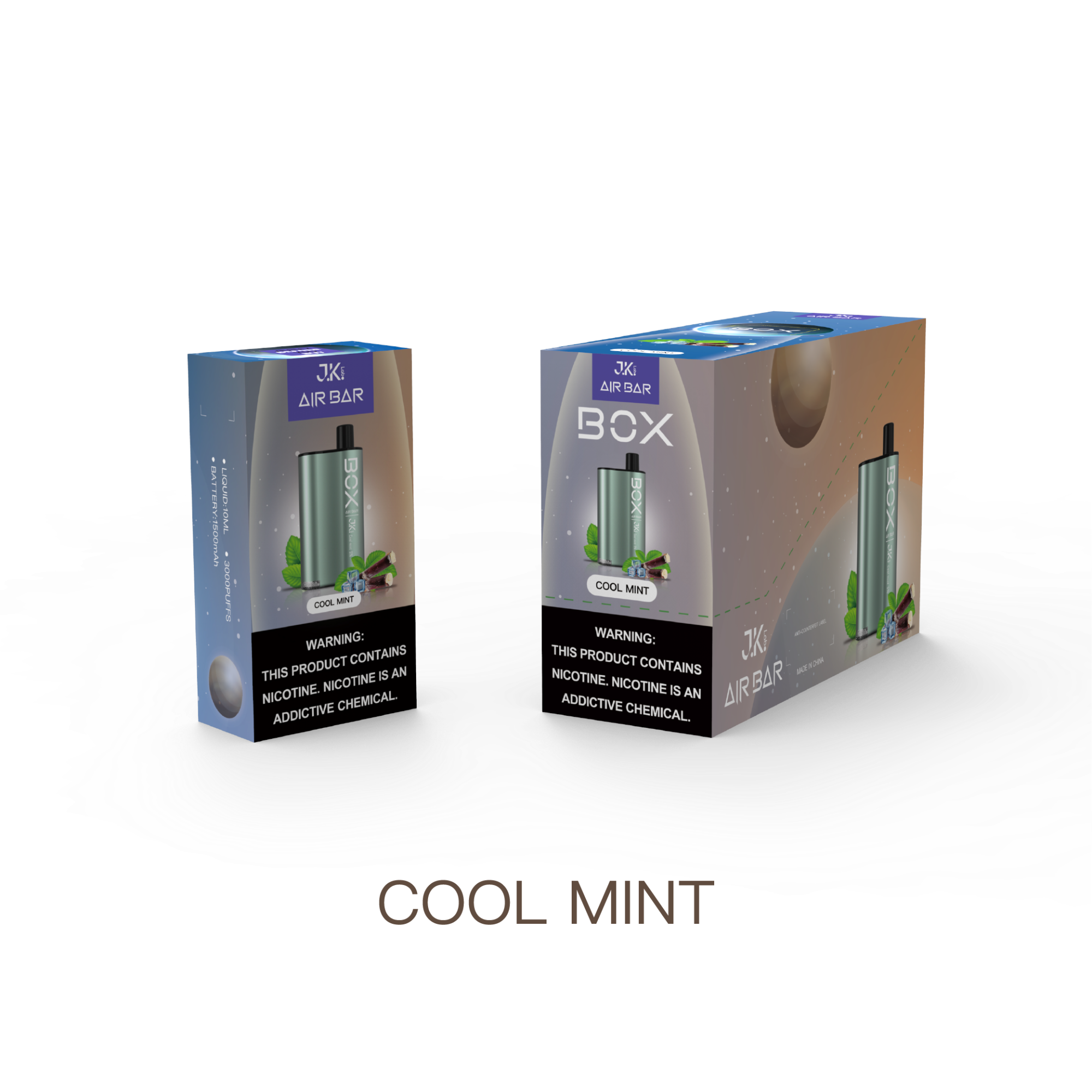 Air Bar Box 3000 Puffs Disposable new package