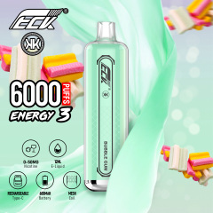 KK vape energy 3 disposable vape 6000 puffs