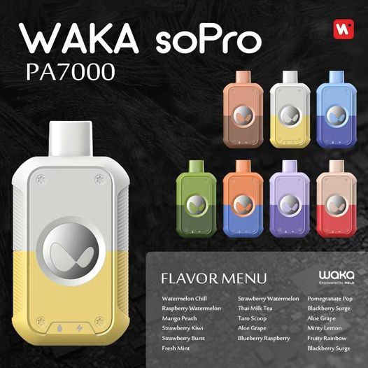 WAKA SoPro PA7000 Disposable vape 7000 puffs