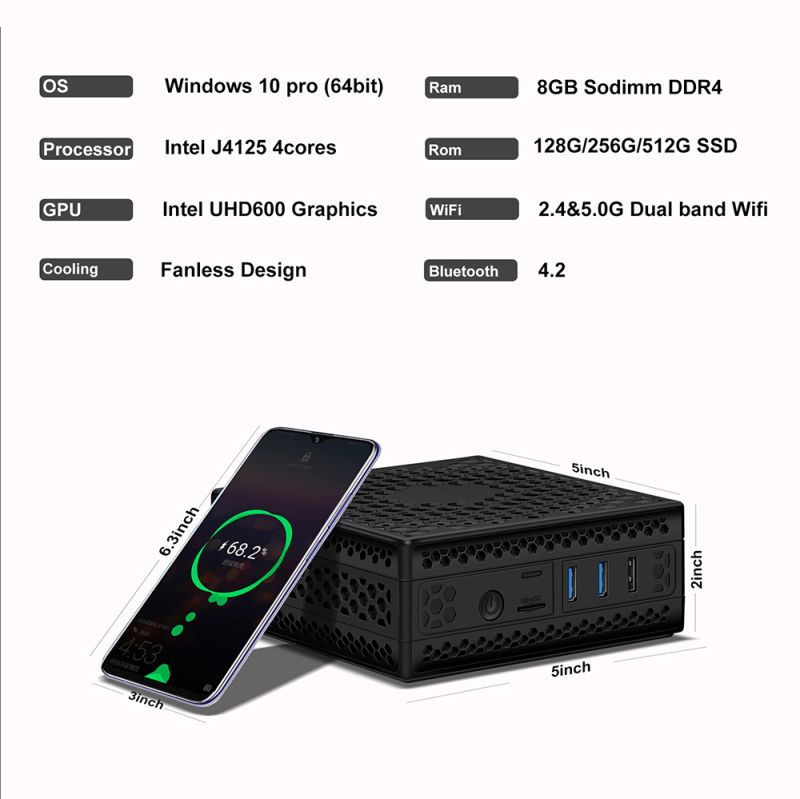 Chatreey AC1-Z Mini PC Intel