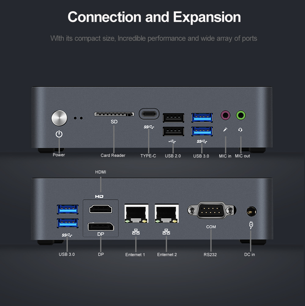 Chatreey KC10 Mini PC Intel