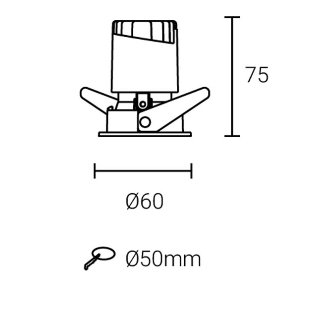 Led Down Light #XQ-100301E