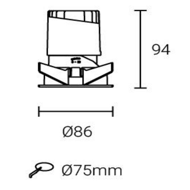 Led Down Light #XQ-100301E