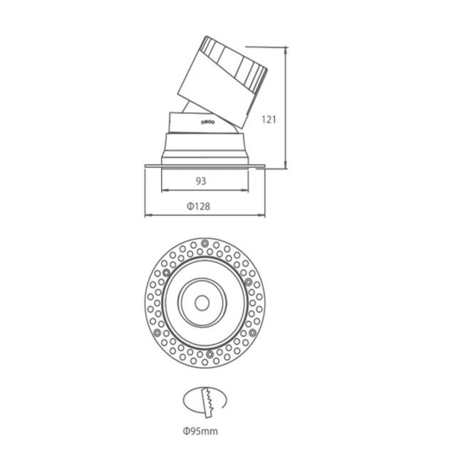 Led Down Light #YTXQ- 100302T