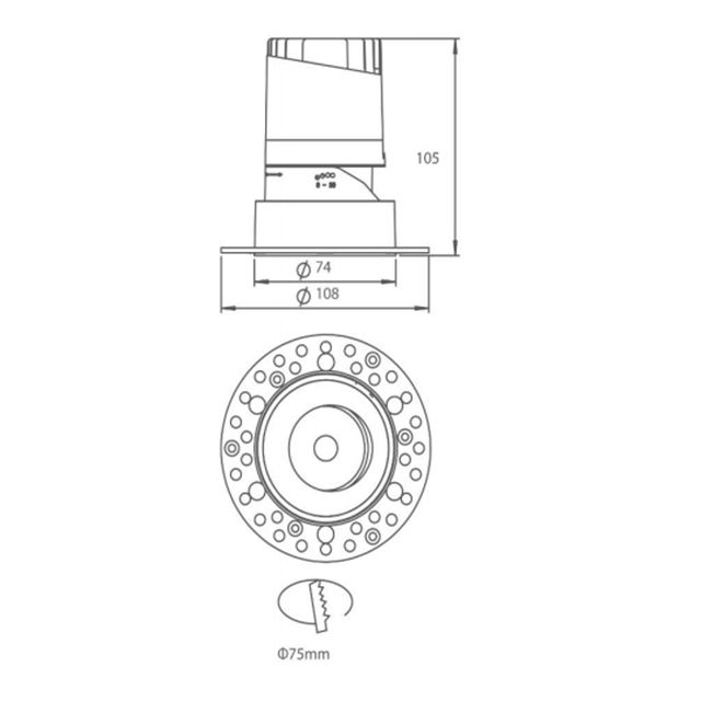 Led Down Light #YTXQ- 100301T