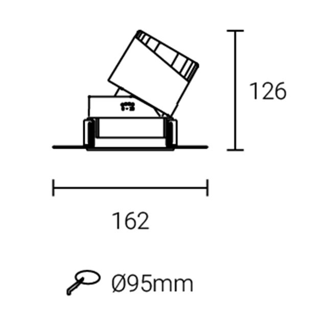 Led Down Light #XQ-100302T