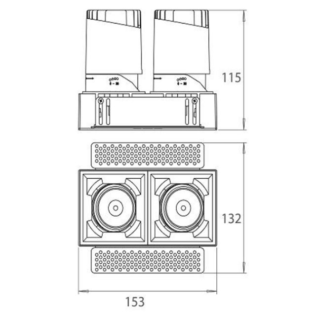 Led Down Light #XQ-100303T