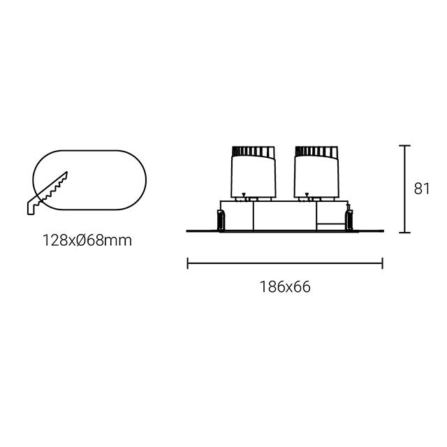 Led Down Light #XQ-100303T