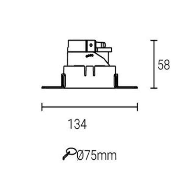 Led Down Light #XQ- 100301T