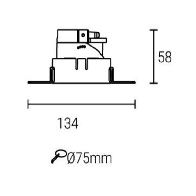 Led Down Light #XQ- 100301T