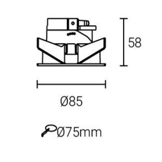 Led Down Light #XQ- 100301E