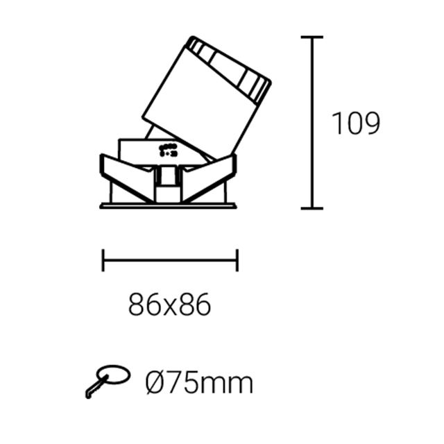 Led Down Light #XQ-100304P