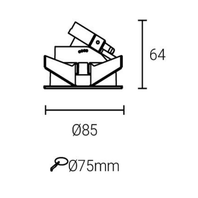 Led Down Light #XQ- 100301E