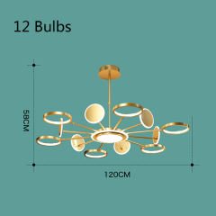 12 Bulbs（gold)