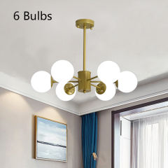 6 Bulbs（gold）