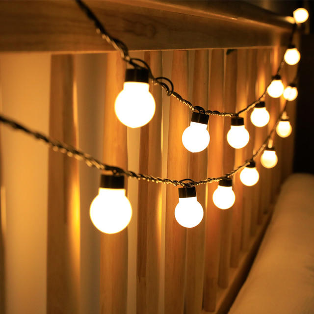 LED ball lamp string
