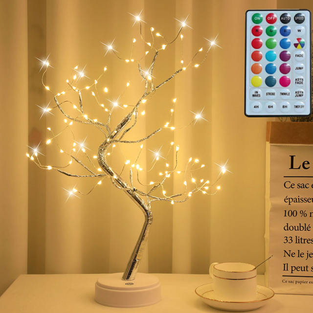 RGB remote control small tree light