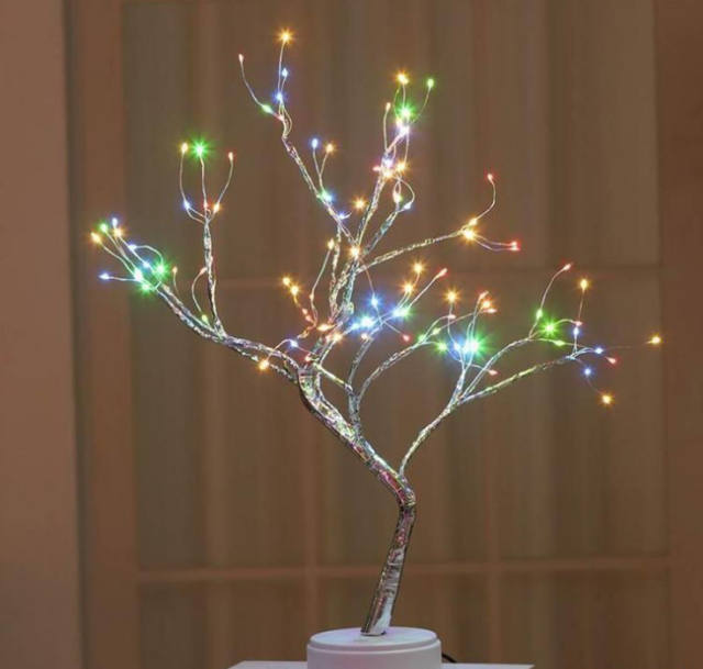 RGB remote control small tree light