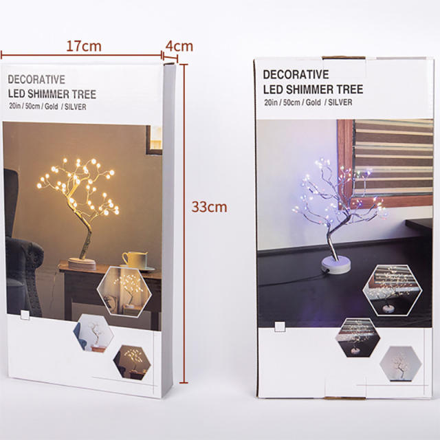 RGB remote control small tree light