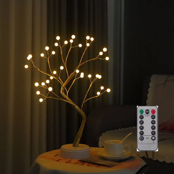 RGB remote control small tree light