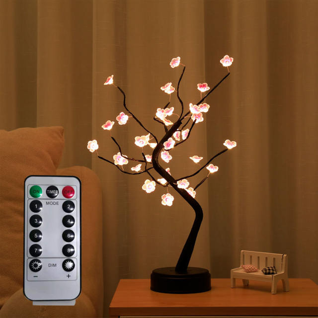 RGB remote control small tree light