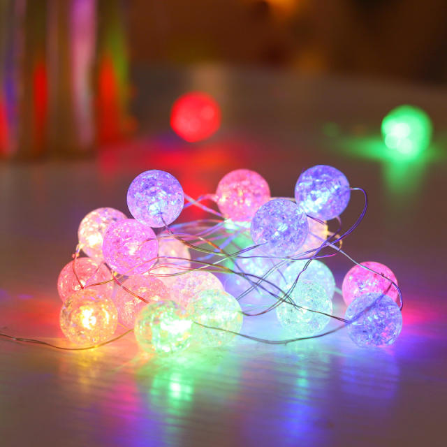 LED ball colored light string