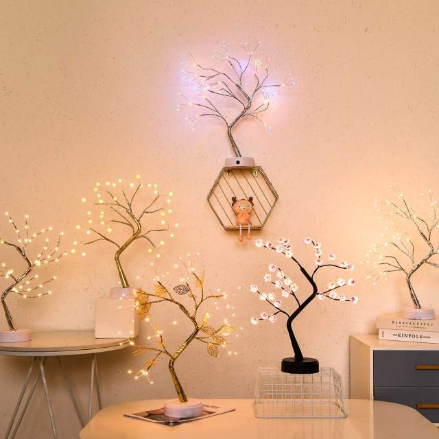 RGB remote control small tree light